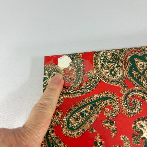 Vintage Bethel House Cocktail Forks Spoons Set Gold Porcelain Handles Tulips - Picture 11 of 14